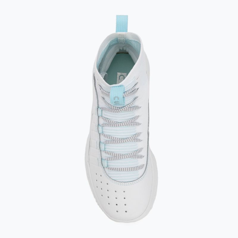 Under Armour CURRY 4 FLOTRO Basketball Schuhe weiß/stream/metallic silber 5