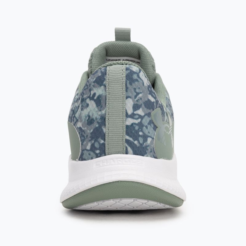 Trainingsschuhe Damen Under Armour Charged Aurora 2+ silica green/white/metallic silica 6