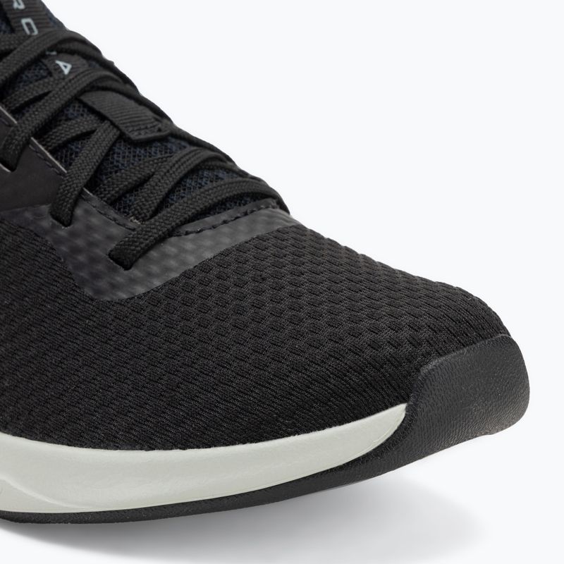 Trainingsschuhe Damen Under Armour Charged Aurora 2+ black/hydro green/metallic warm silver 7