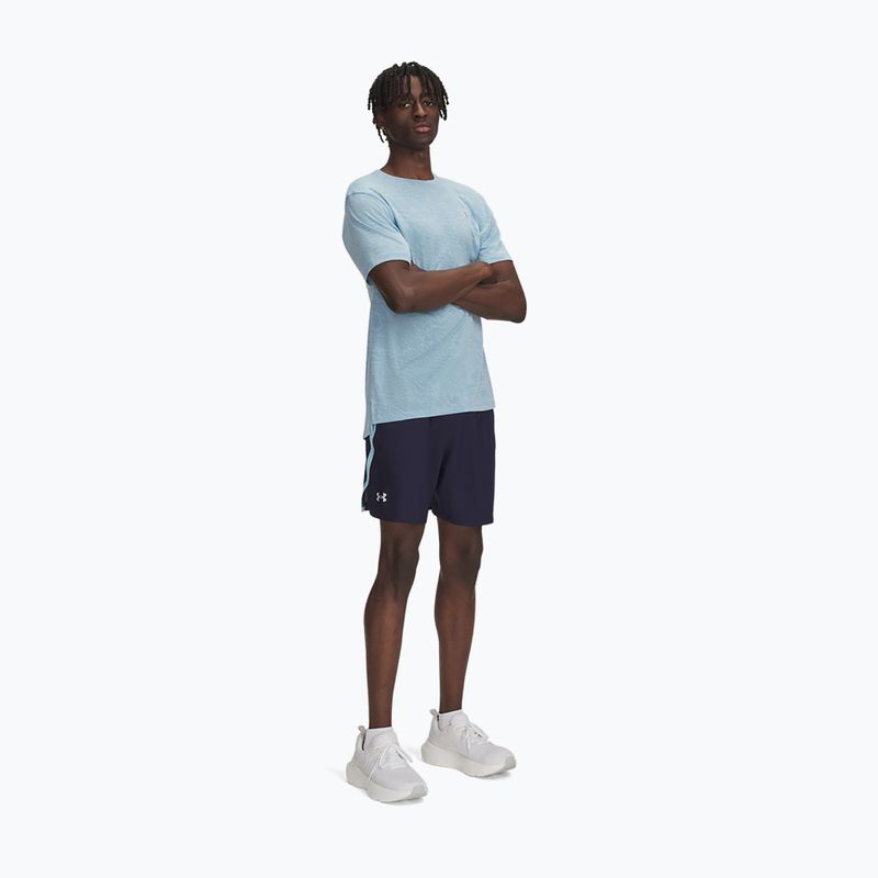 Laufshorts Herren Under Armour Launch 7" midnight navy / stream / reflective 2