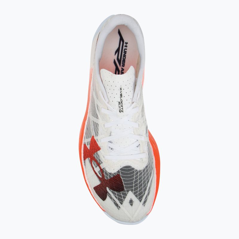 Laufschuhe Herren Under Armour Velocity Elite 2 white/ares red/black 5