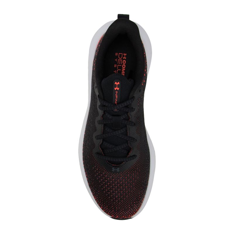 Laufschuhe Herren Under Armour Infinite black/ares red/black 5