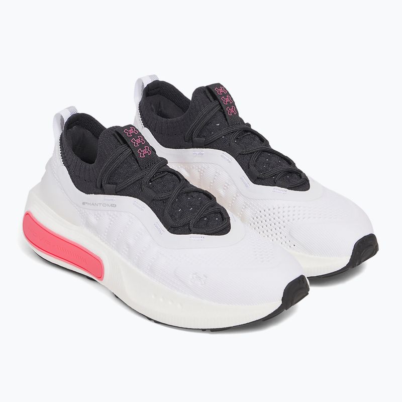Schuhe Damen Under Armour Phantom 4 white/anthracite/super pink 3