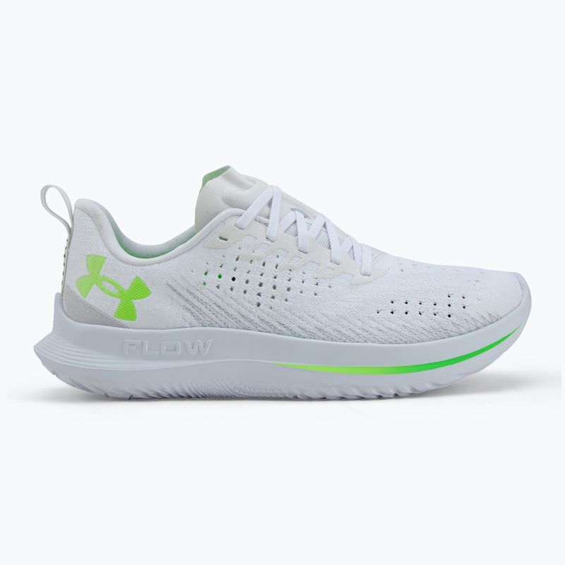 Laufschuhe Herren Under Armour Velociti 4 white/white/hyper green 2