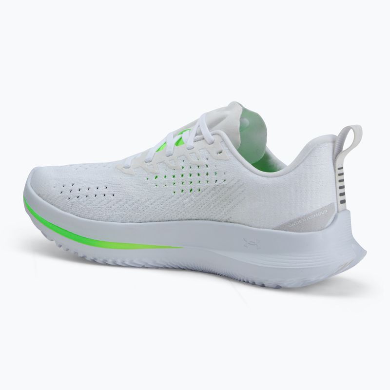 Laufschuhe Herren Under Armour Velociti 4 white/white/hyper green 3