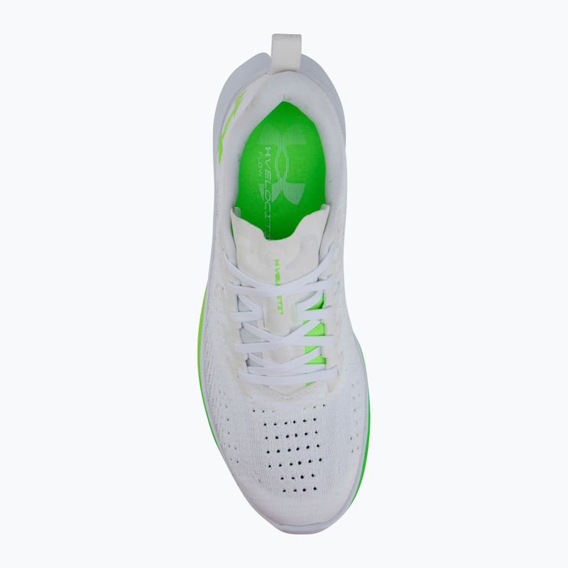 Laufschuhe Herren Under Armour Velociti 4 white/white/hyper green 5