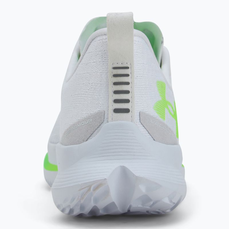 Laufschuhe Herren Under Armour Velociti 4 white/white/hyper green 6