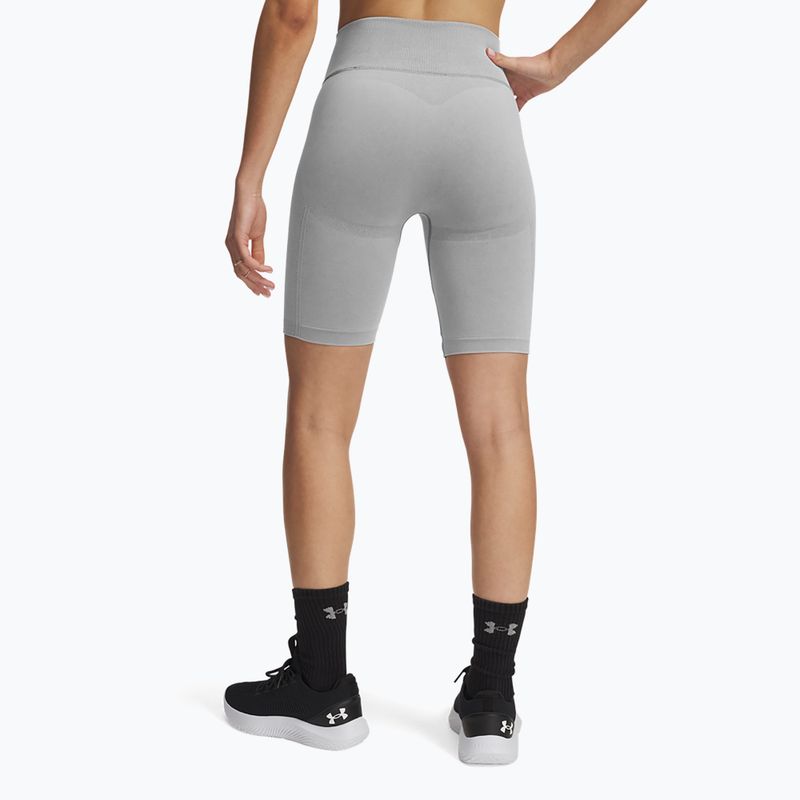 Trainingsshorts Damen Under Armour Vanish Seamless Washed black / white 3