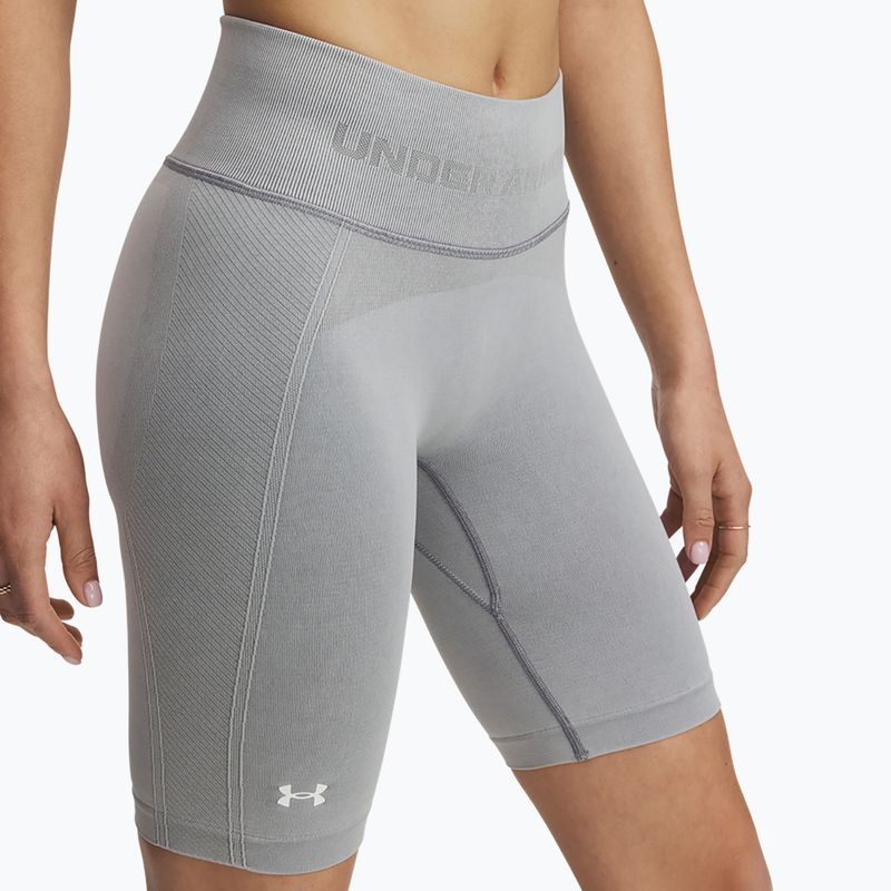 Trainingsshorts Damen Under Armour Vanish Seamless Washed black / white 4