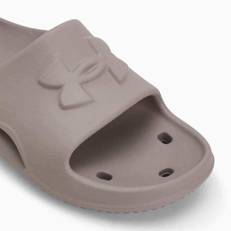 Badeschuhe Herren Under Armour Locker V Slide gray dawn/gray dawn/gray dawn 7