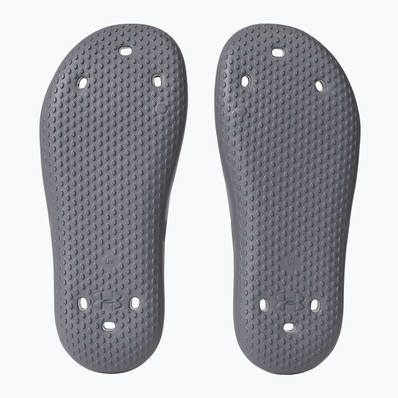 Badeschuhe Herren Under Armour Locker V Slide castlerock/castlerock/anthracite 12