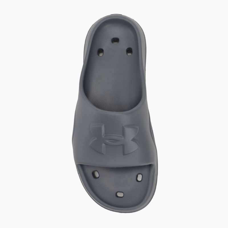 Badeschuhe Herren Under Armour Locker V Slide castlerock/castlerock/anthracite 5