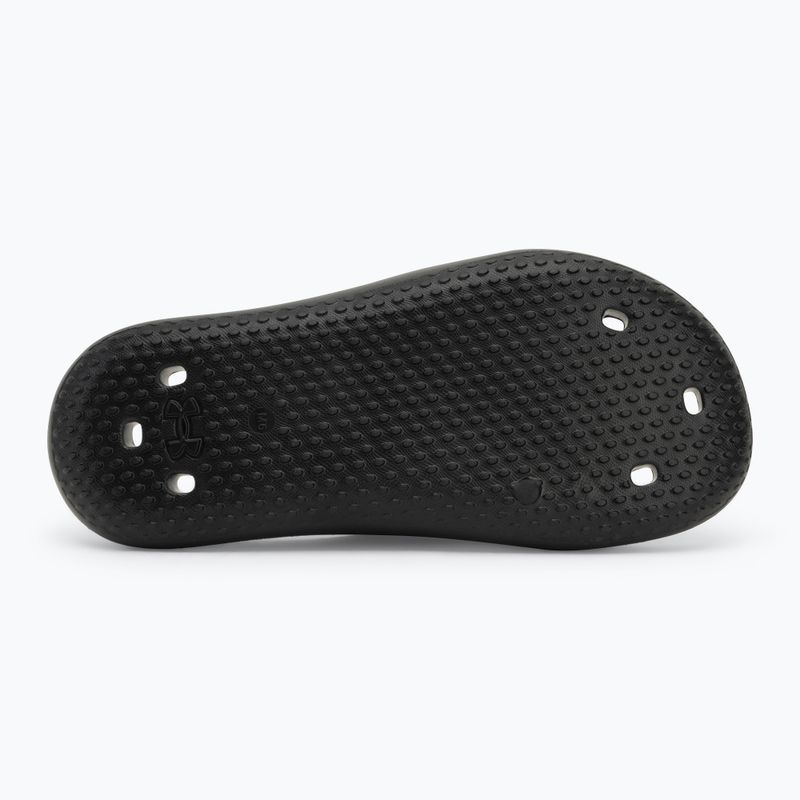 Badeschuhe Damen Under Armour Locker V Slide black/black/black 4