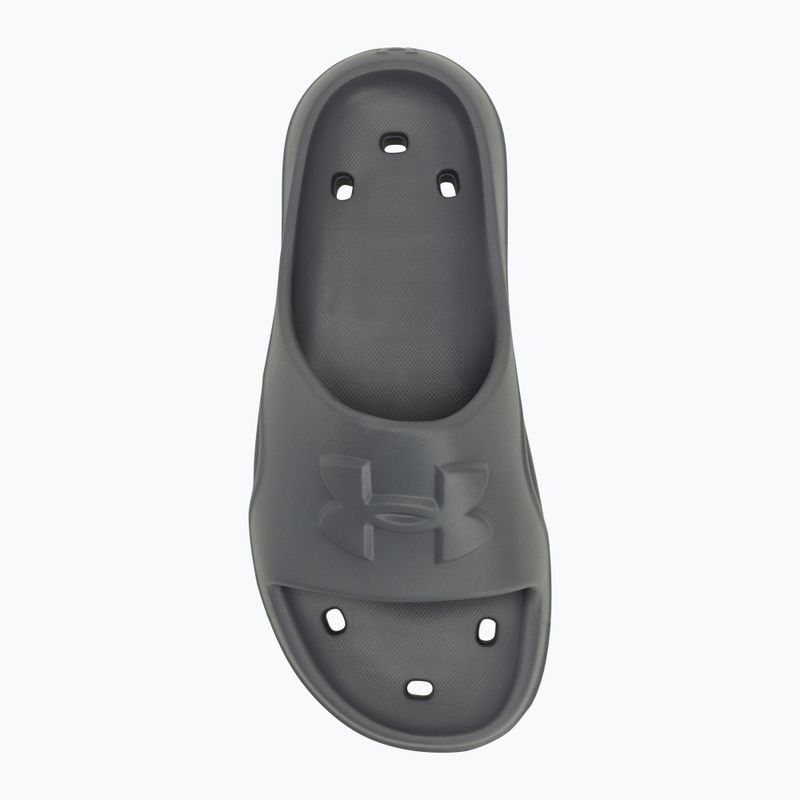 Badeschuhe Damen Under Armour Locker V Slide castlerock/castlerock/castlerock 5