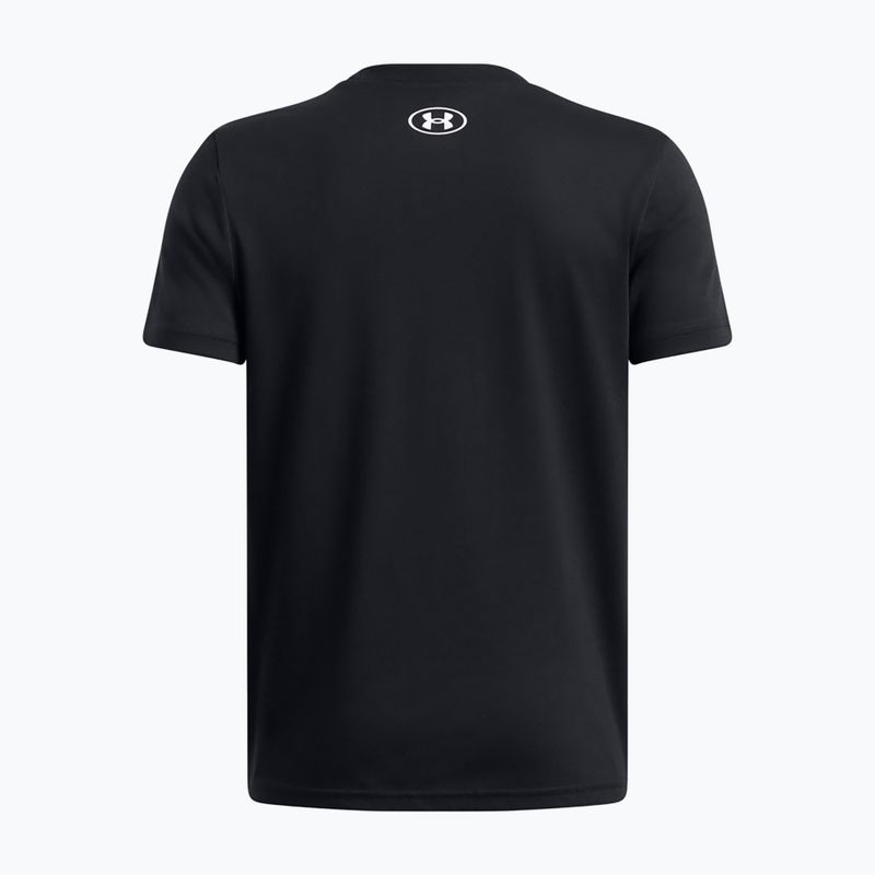 Kinder T-Shirt Under Armour Sportstyle Left Chest black 2