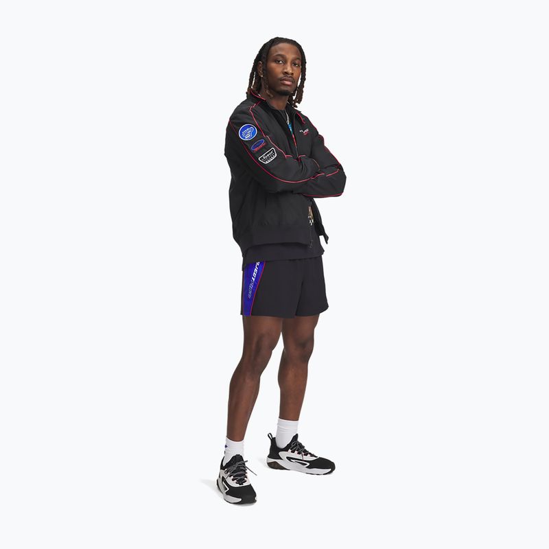Herren-Trainingsshorts Under Armour Project Rock Colorblock Woven black 2
