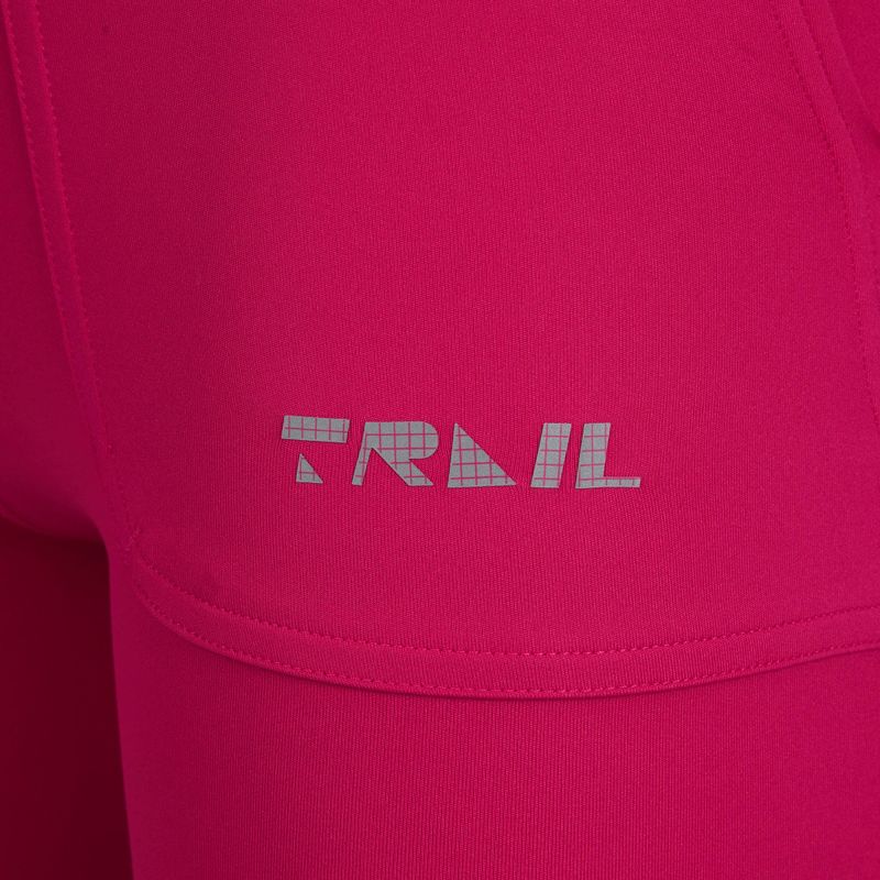 Damen-Shorts Under Armour Trail Run Fitted shaded fuchsia/black 4
