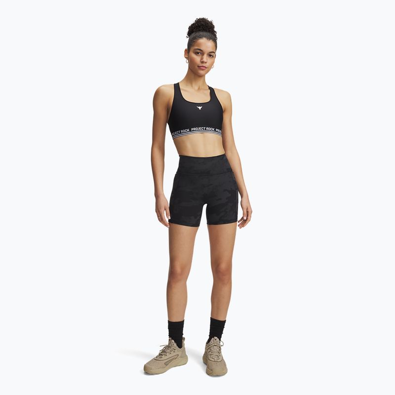 Trainingsshorts Damen Under Armour Project Rock Middy black / black 2
