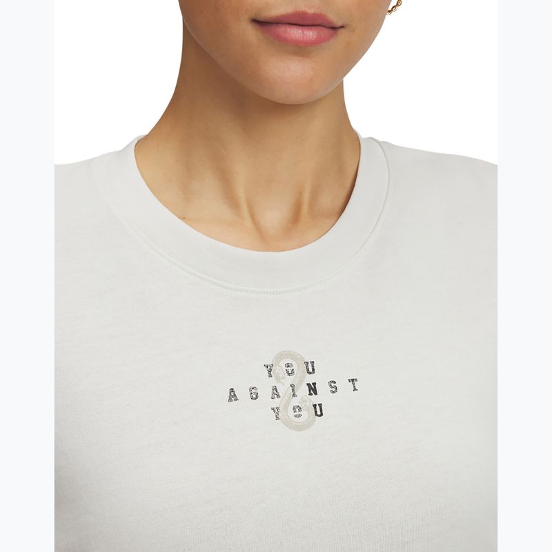 Shirt Damen Under Armour Project Rock Campus white clay/black 3