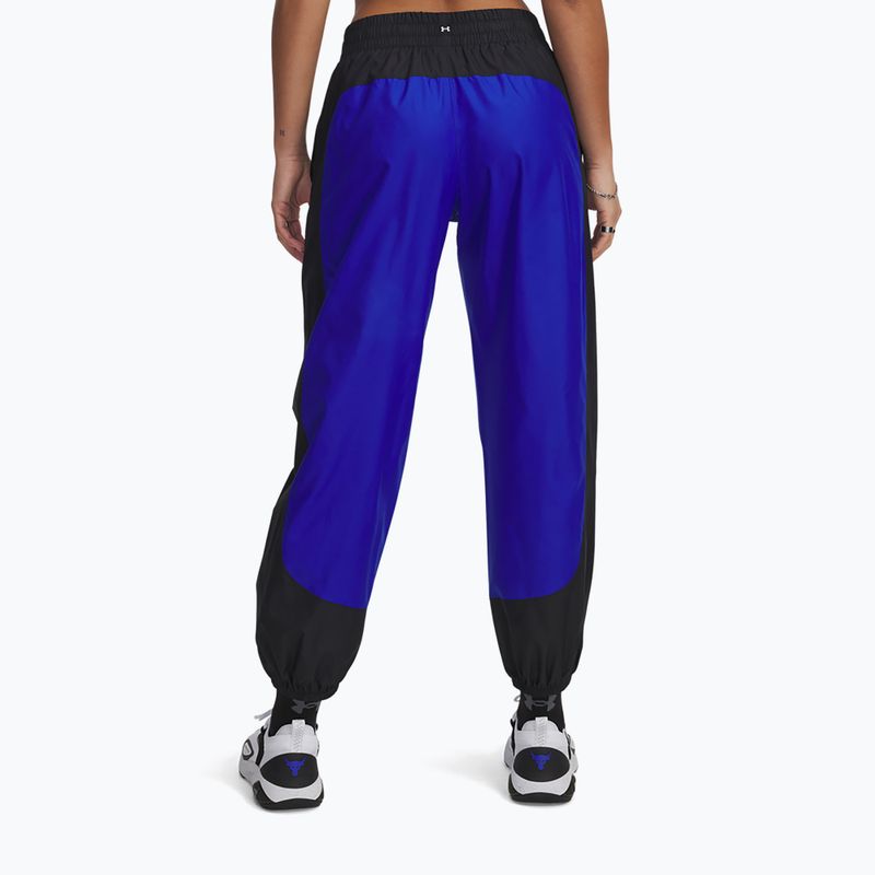 Damen-Trainingshose Under Armour Project Rock Woven Bottom black 3