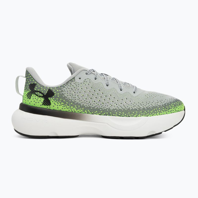 Laufschuhe Herren Under Armour Infinite mod gray/hyper green/black 2