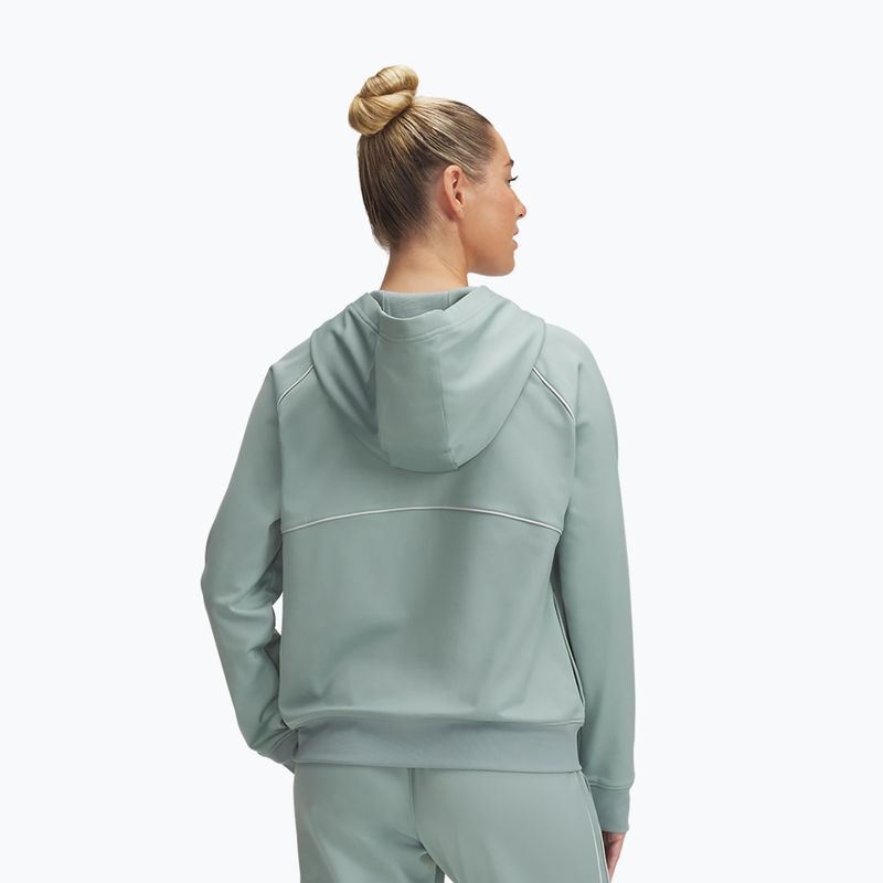 Under Armour Rival Tricot silica grün/hydro grün Damen Trainingsanzug 3