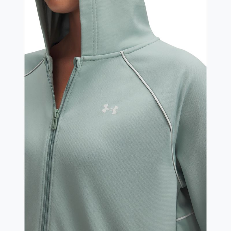Under Armour Rival Tricot silica grün/hydro grün Damen Trainingsanzug 4