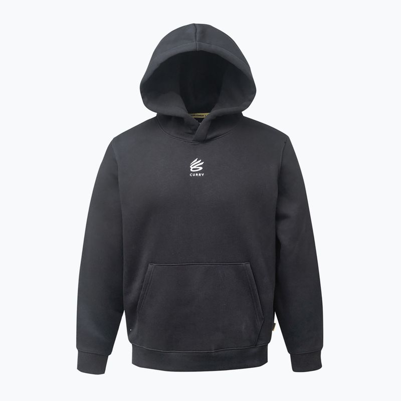 Hoodie Sweatshirt Herren Under Armour Curry Splash Hoodie black / white clay 4