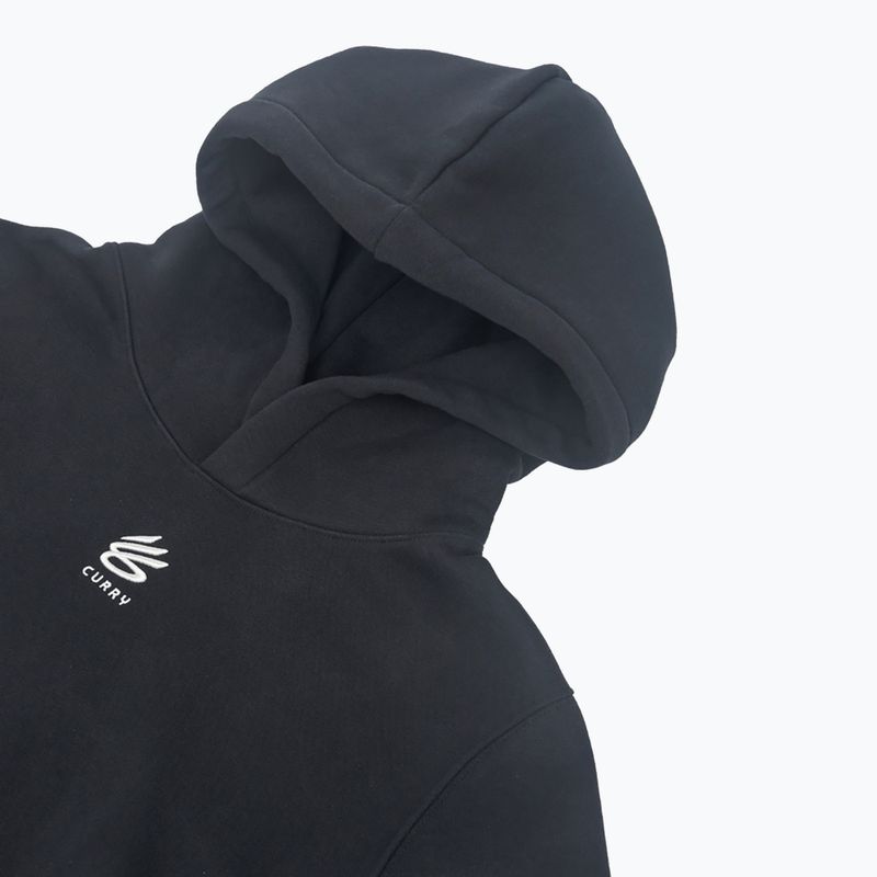 Hoodie Sweatshirt Herren Under Armour Curry Splash Hoodie black / white clay 6