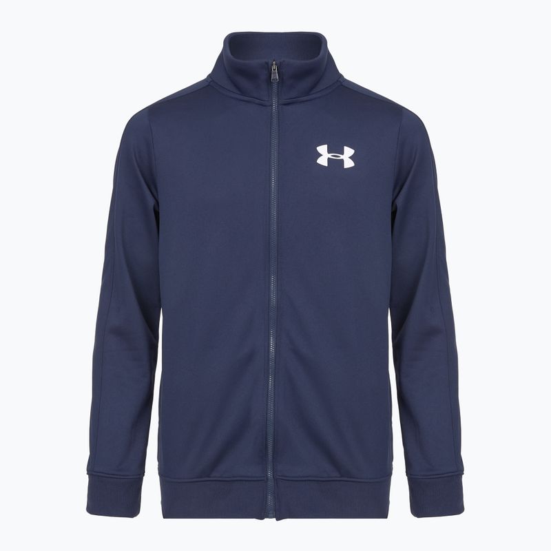 Kinder-Trainingsanzug Under Armour Knit navy 3