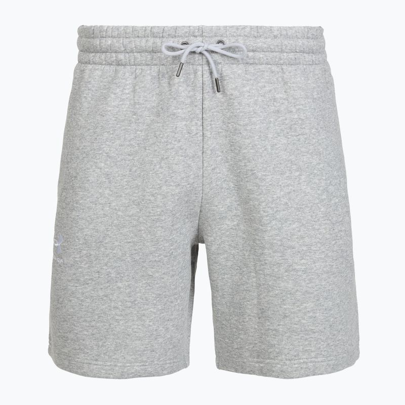 Under Armour Icon Fleece Herrenshorts mod gray light heather/white 3