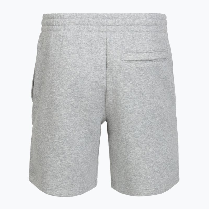 Under Armour Icon Fleece Herrenshorts mod gray light heather/white 4