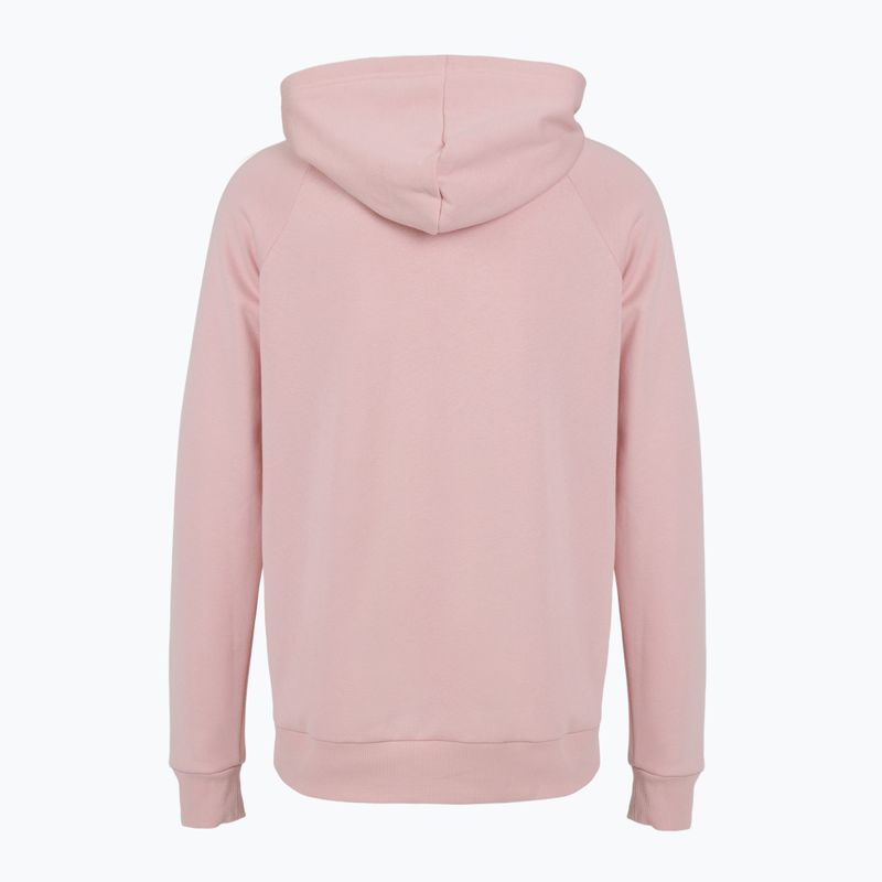 Hoodie Sweatshirt Herren Under Armour Rival Fleece Hoodie prime pink/white 4