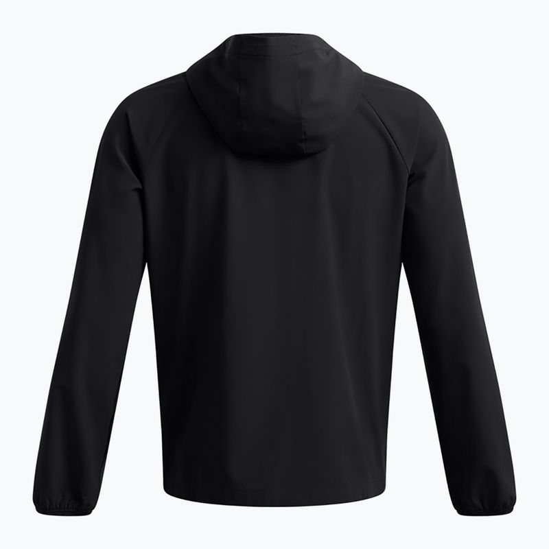 Trainingsjacke Under Armour Vibe Woven black/white 4