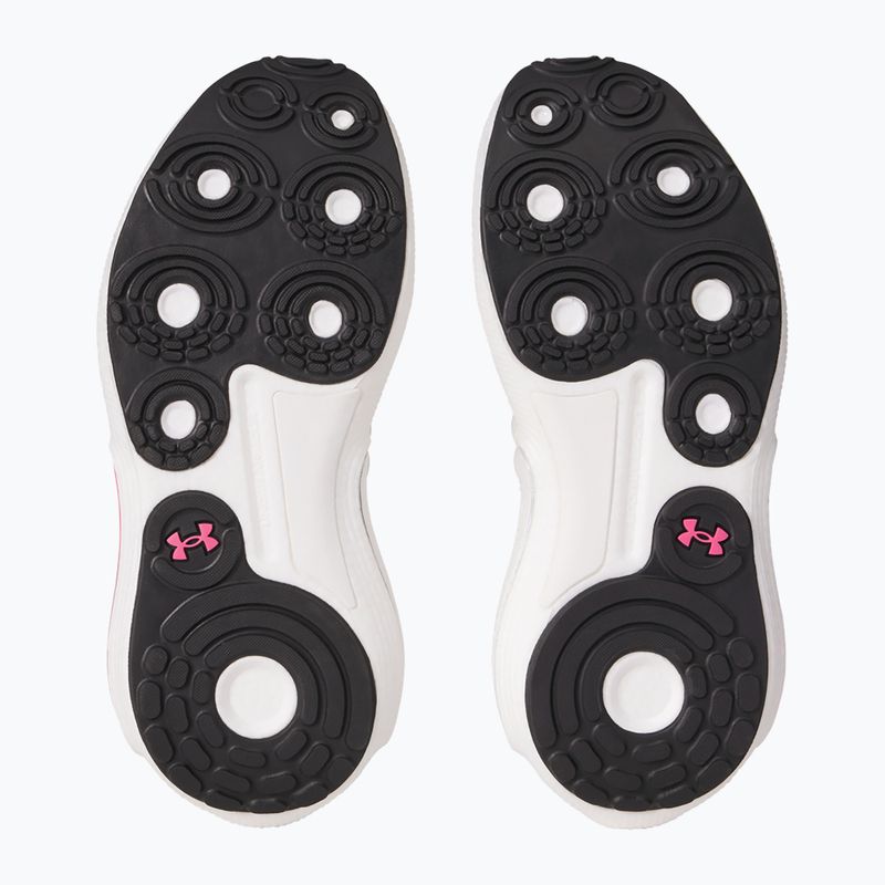 Schuhe Damen Under Armour Phantom 4 White quartz/comet green/super pink 5
