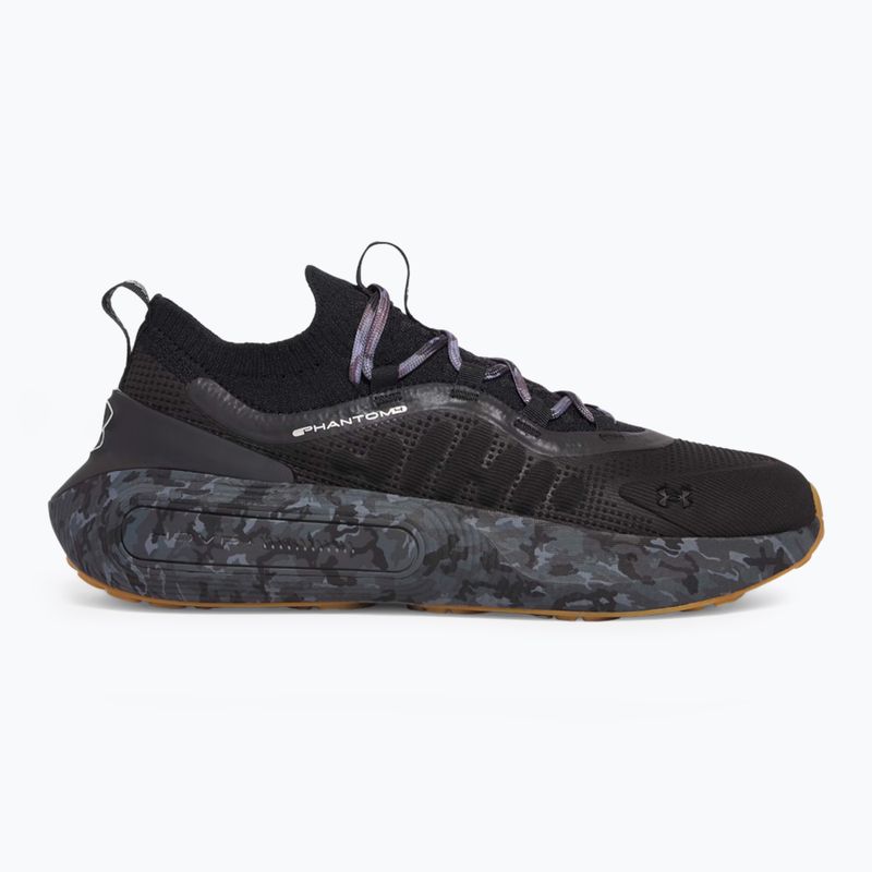 Herrenschuhe Under Armour Phantom 4 Camo black/steel/ultimate black 8