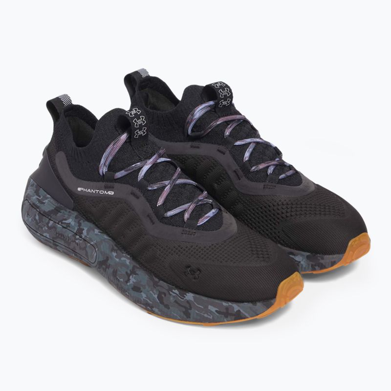 Herrenschuhe Under Armour Phantom 4 Camo black/steel/ultimate black 11