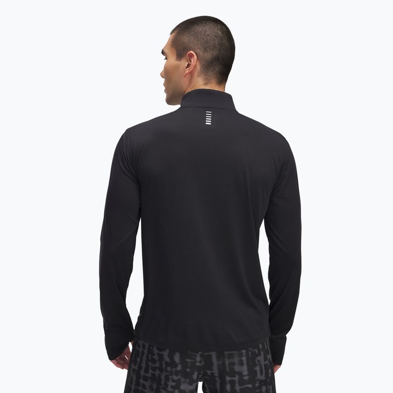 Lauf Hoodie Sweatshirt Herren Under Armour Launch 1/4 Zip black / black reflective 2