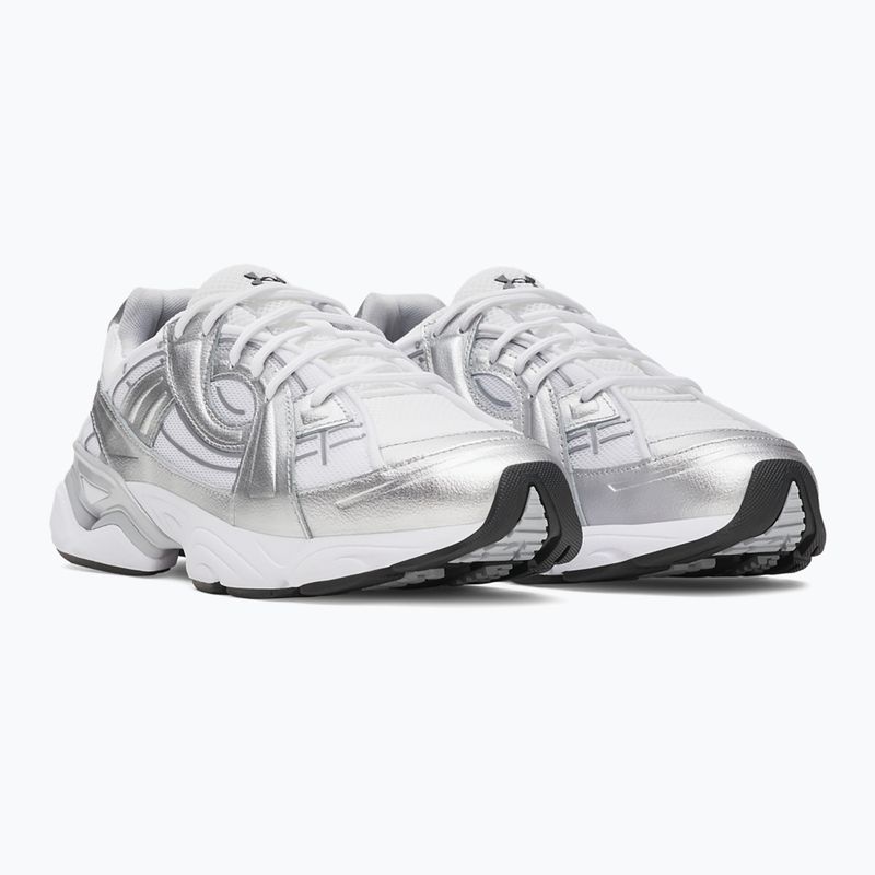 Trainingsschuhe Under Armour Sola white/metallic silver/galaxy black 3
