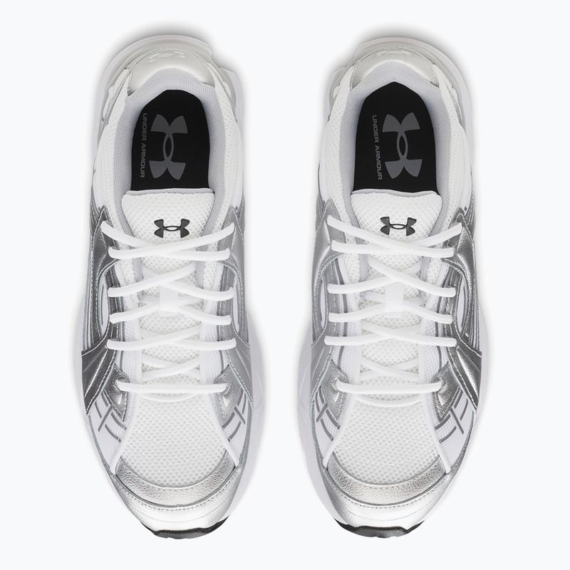 Trainingsschuhe Under Armour Sola white/metallic silver/galaxy black 4