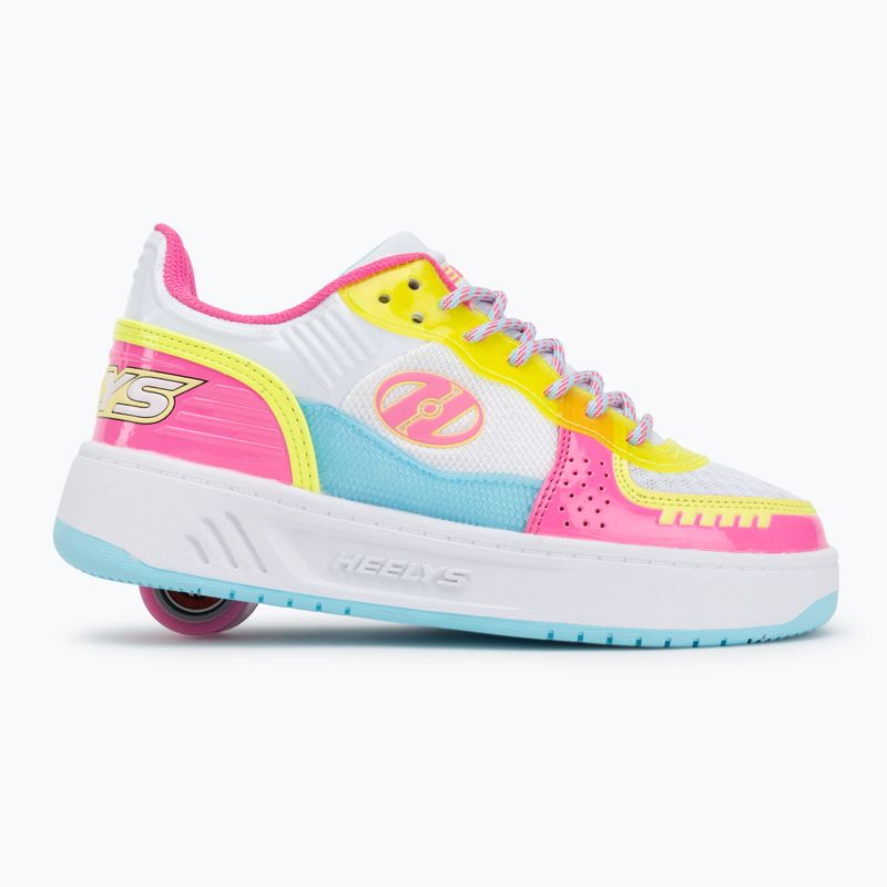 Heelys Rezerve FN Kinderschuhe weiß/neon pink/aqua/neon gelb 2