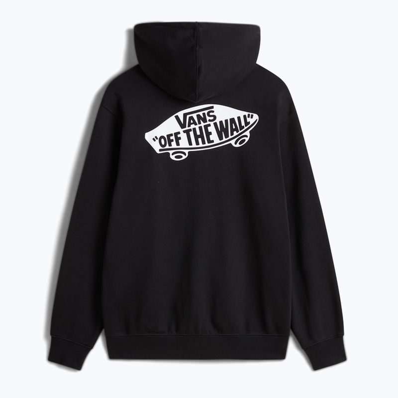 Herren Vans Style 76 II Loose Ft Full Zip Po Sweatshirt schwarz/weiss 2