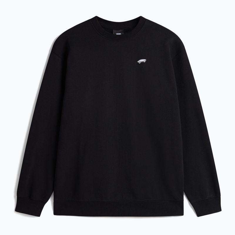 Herren Vans Salton Loose Ft Crew Sweatshirt schwarz