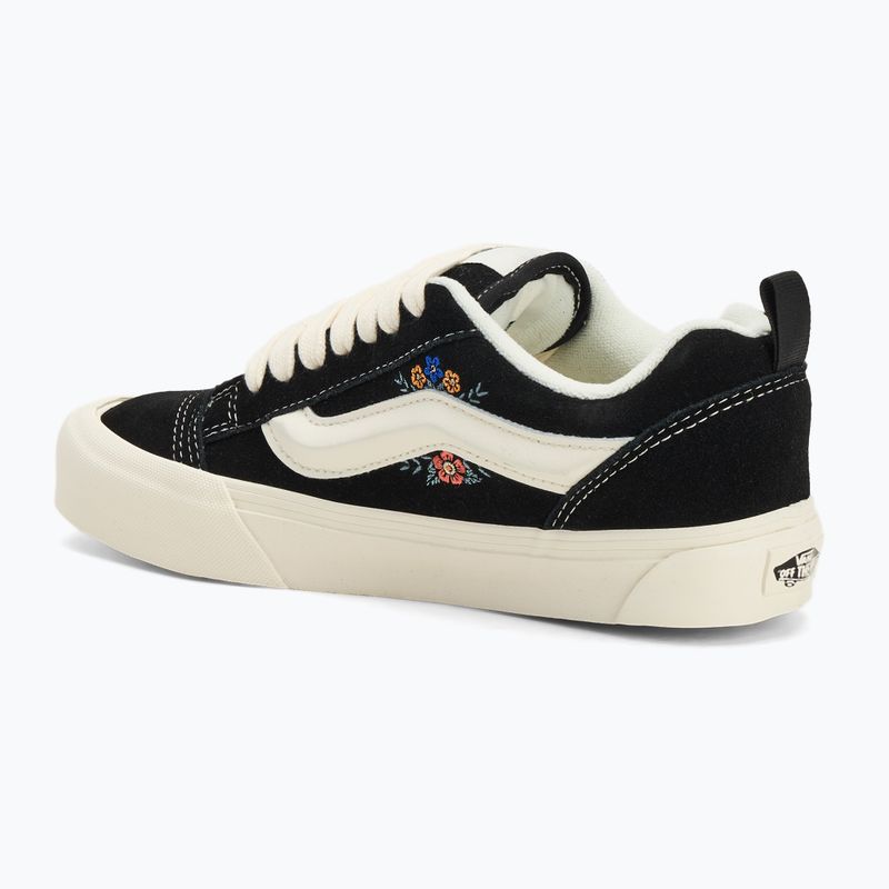 Schuhe Vans Knu Skool black floral 3