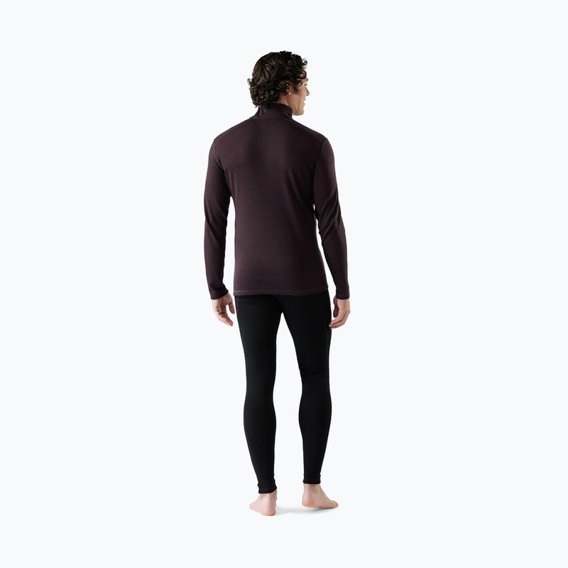 Herren Funktionsshirt langärmlig Smartwool Classic Thermal Merino Base Layer 1/4 Zip Boxed mink heather 2