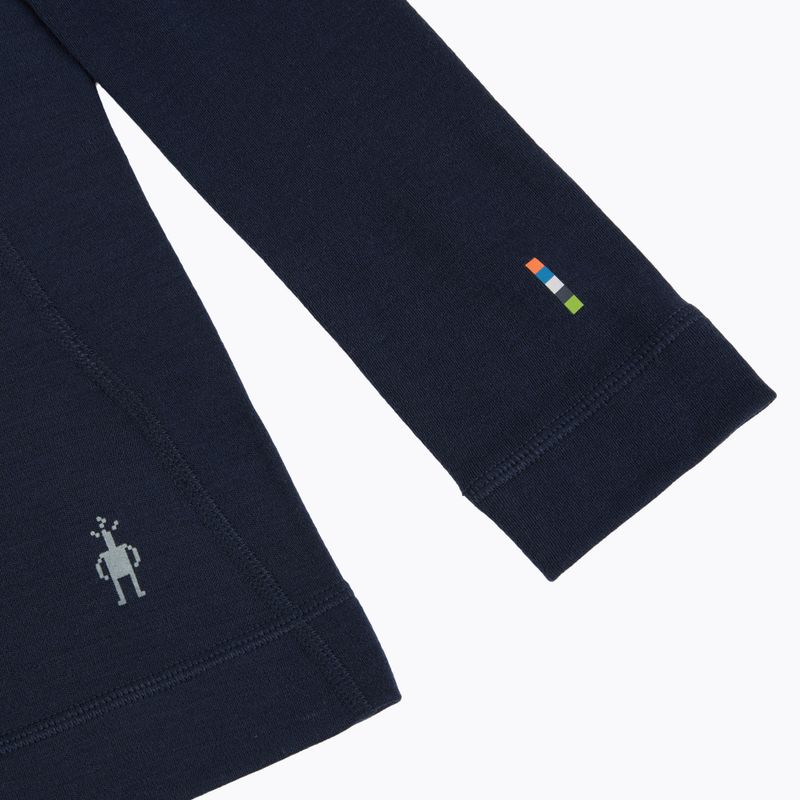 Damen-Funktionssweatshirt Smartwool Classic Thermal Merino Base Layer 1/4 Zip Boxed deep navy 3
