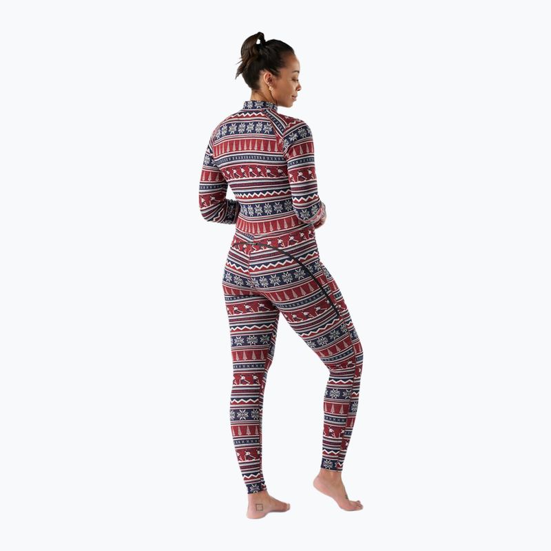 Thermoaktiver Overall Damen Smartwool Classic Thermal Merino Base Layer One Piece currant alpine 2