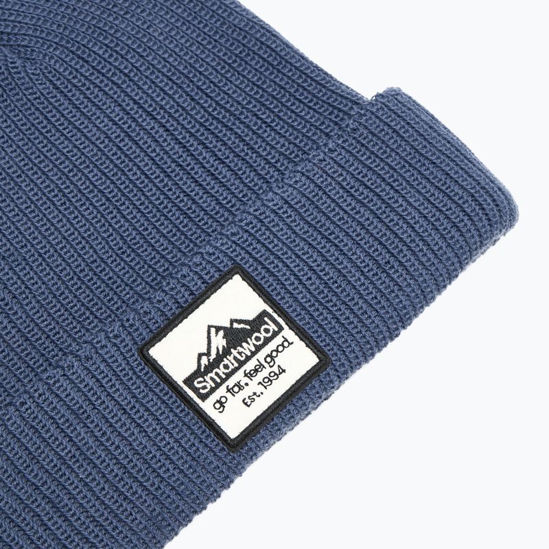 Smartwool Wintermütze Patch nightfall blue 3