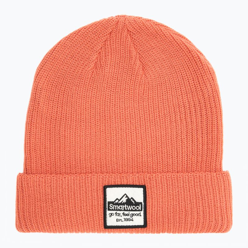 Smartwool Wintermütze Patch Terrakotta