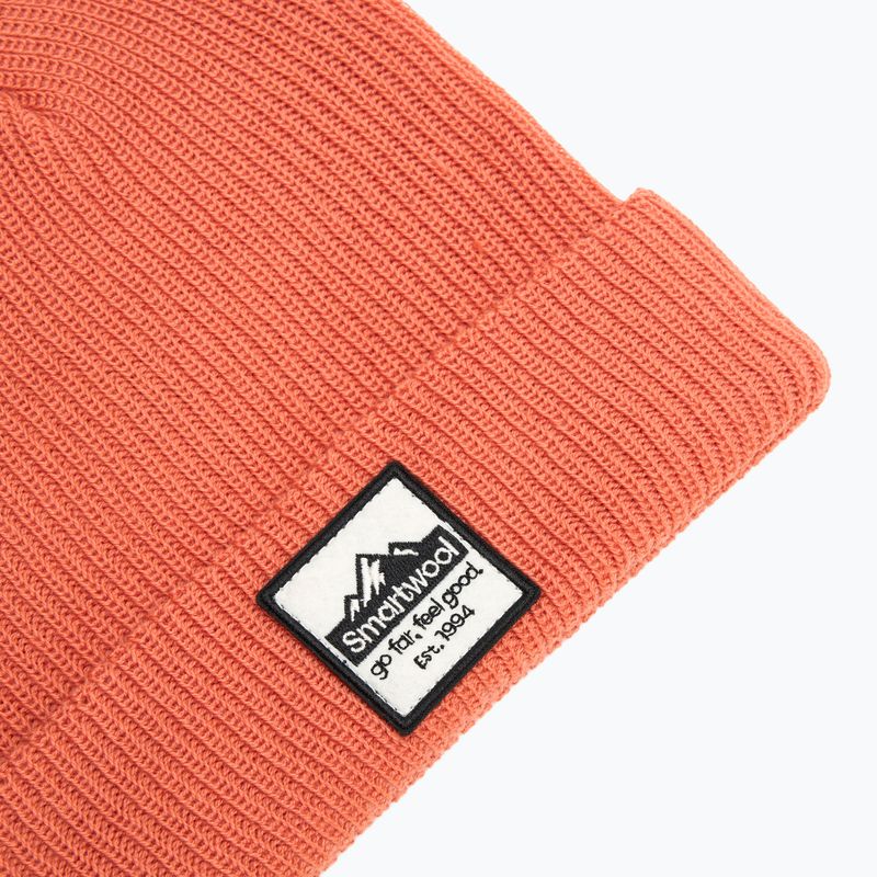 Smartwool Wintermütze Patch Terrakotta 3